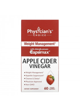 Physician's Choice, Apple Cider Vinegar, 60 Veggie Capsules