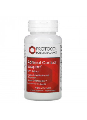 Protocol for Life Balance, Adrenal Cortisol Support with Relora, 90 Veg Capsules