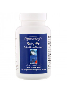 Allergy Research Group, ButyrEn, 100 Delayed-Release Vegetarian Capsules