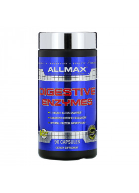 ALLMAX Nutrition, Digestive Enzymes + Protein Optimizer, 90 Capsules