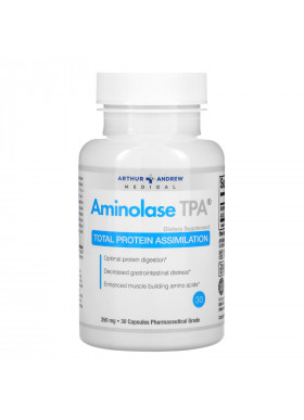 Arthur Andrew Medical, Aminolase TPA, Total Protein Assimilation, 250 mg, 30 Capsules