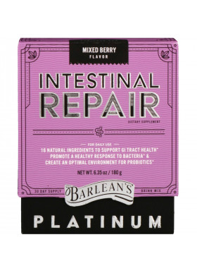 Barlean's, Platinum Intestinal Repair, Mixed Berry Flavor, 6.35 oz (180 g)