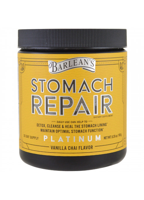 Barlean's, Stomach Repair, Vanilla Chai , 6.35 oz (180 g)
