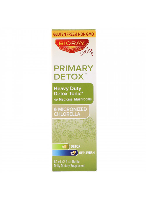 Bioray, Primary Detox, Heavy Duty Detox Tonic, Alcohol Free, 2 fl oz (60 ml)
