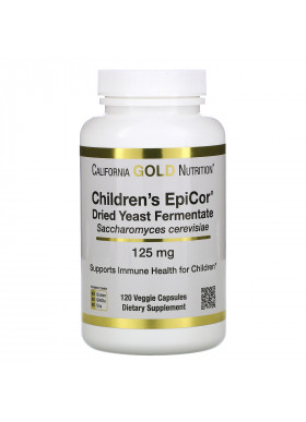 California Gold Nutrition, Children's Epicor, 125 mg, 120 Veggie Capsules