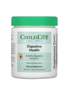 Childlife Clinicals, Digestive Health Powder, Natural Orange, 1.5 oz (42 g)