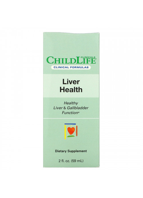 Childlife Clinicals, Liver Health, Natural Grape, 2 fl oz (59 ml)