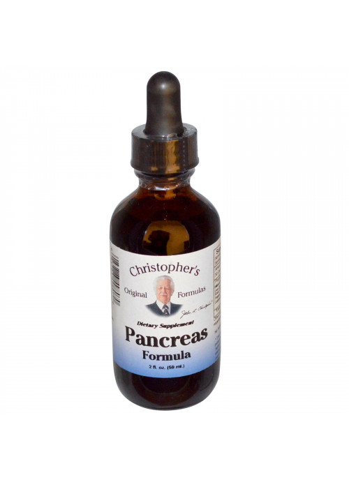 Christopher's Original Formulas, Pancreas Formula, 2 fl oz (59 ml)