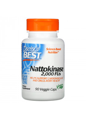 Doctor's Best, Nattokinase, 2,000 FUs, 90 Veggie Caps