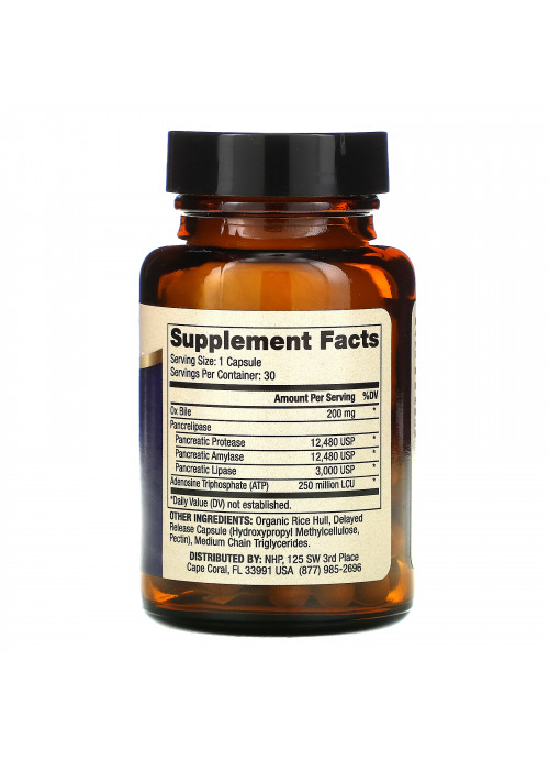 Dr. Mercola, Gallbladder Enzymes, 30 Capsules
