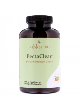 Econugenics, PectaClear, Environmental Toxin Cleanse, 180 Vegetable Capsules