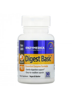 Enzymedica, Digest Basic, Essential Enzyme Formula, 30 Capsules