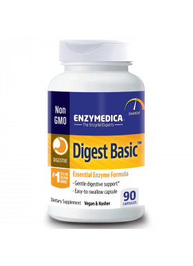 Enzymedica, Digest Basic, Essential Enzyme Formula, 90 Capsules