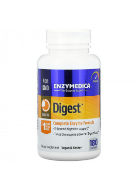 Enzymedica, Digest, Complete Enzyme Formula, 180 Capsules