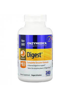 Enzymedica, Digest Complete Enzyme Formula, 240 Capsules