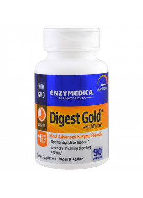 Enzymedica, Digest Gold with ATPro, 90 Capsules