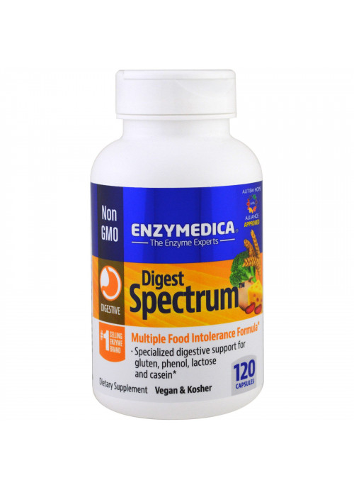 Enzymedica, Digest Spectrum, 120 Capsules