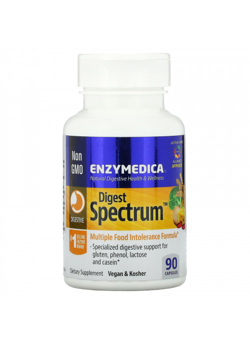 Enzymedica, Digest Spectrum, 90 Capsules