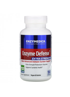 Enzymedica, Enzyme Defense (Formerly ViraStop), Extra Strength, 90 Capsules