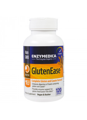 Enzymedica, GlutenEase, 120 Capsules