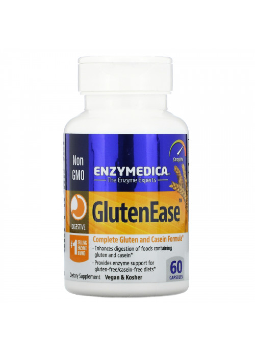 Enzymedica, GlutenEase, 60 Capsules