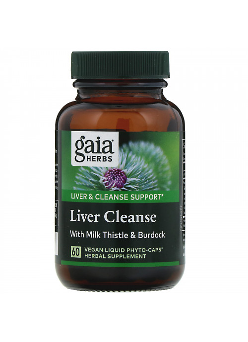 Gaia Herbs, Liver Cleanse, 60 Vegan Liquid Phyto-Caps