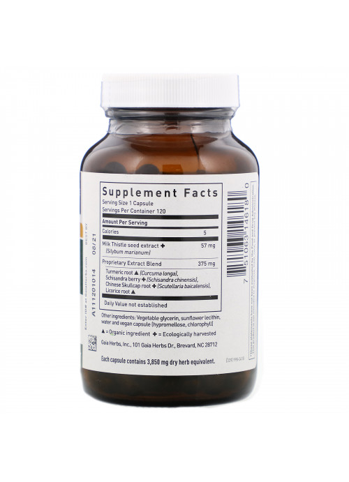 Gaia Herbs, Liver Health, 120 Vegan Liquid Phyto-Caps