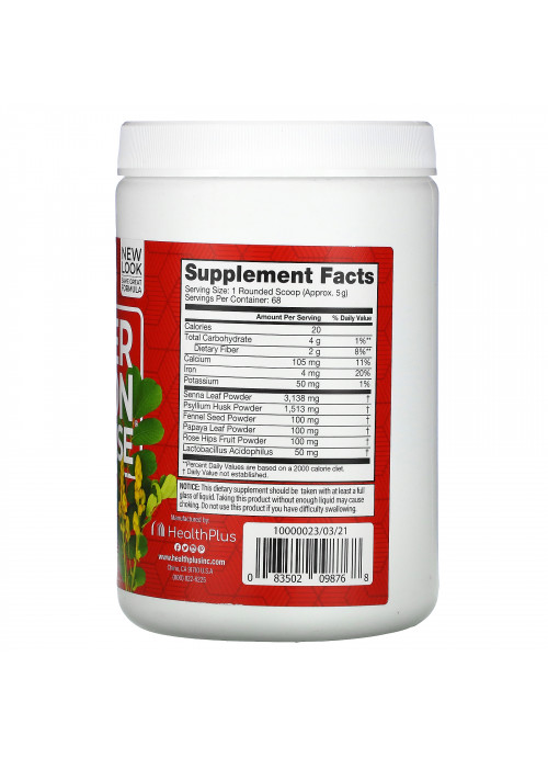 Health Plus, Super Colon Cleanse, 12 oz (340 g)