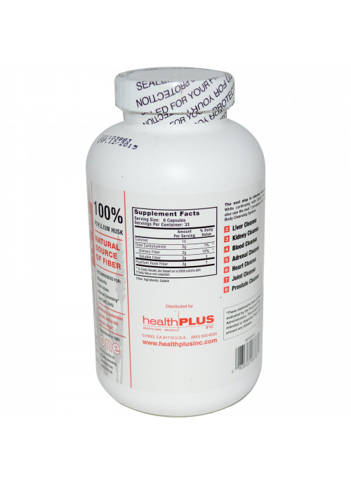 Health Plus, The Original Colon Cleanse, One, 625 mg, 200 Capsules