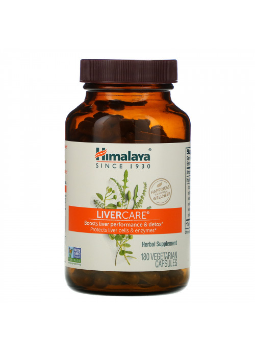 Himalaya, Liver Care, 180 Vegetarian Capsules