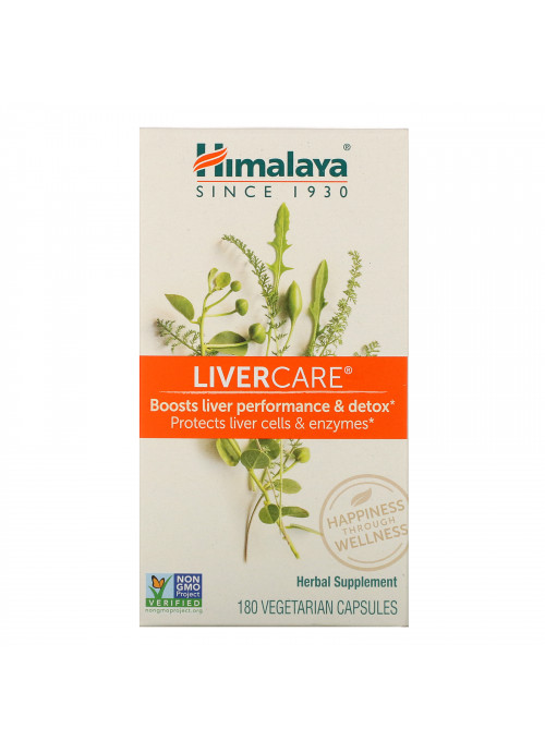 Himalaya, Liver Care, 180 Vegetarian Capsules