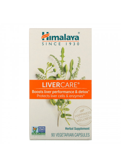 Himalaya, LiverCare, 90 Vegetarian Capsules