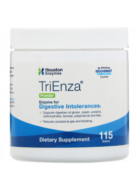 Houston Enzymes, TriEnza Powder, 115 g