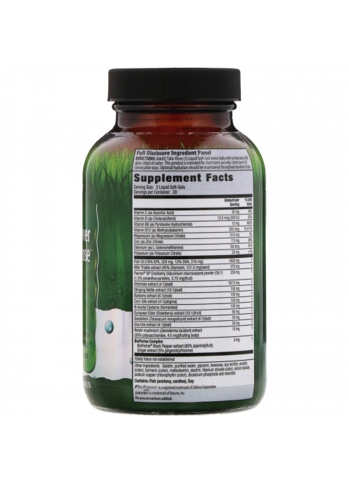 Irwin Naturals, 2 in 1 Kidney & Liver Super Cleanse, 60 Liquid Soft-Gels