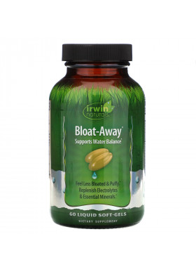 Irwin Naturals, Bloat-Away, 60 Liquid Soft-Gels