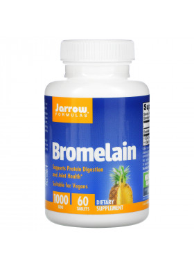 Jarrow Formulas, Bromelain, 1,000 GDU, 60 Tablets