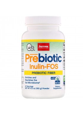 Jarrow Formulas, Prebiotic Inulin FOS Powder, 6.3 oz (180 g)