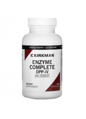 Kirkman Labs, Enzyme Complete DPP-IV With ISOGEST, 180 Capsules