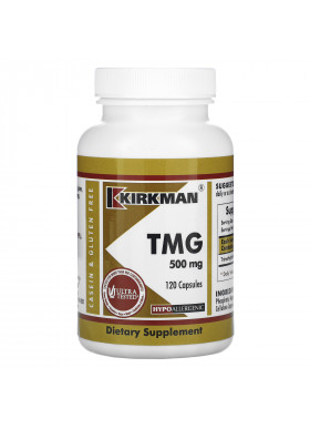 Kirkman Labs, TMG , 500 mg, 120 Capsules