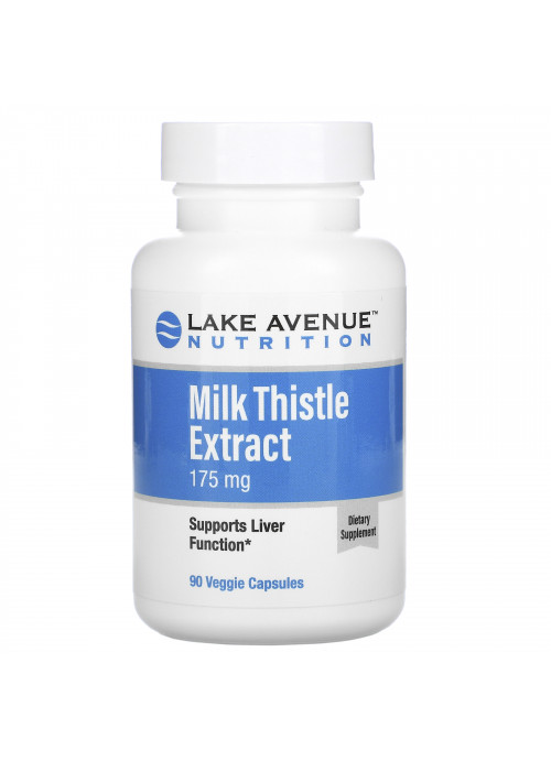 Lake Avenue Nutrition, Milk Thistle Extract, 175 mg, 90 Veggie Capsules
