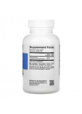 Lake Avenue Nutrition, Nattokinase, Proteolytic Enzyme, 2,000 FUs, 180 Veggie Capsules