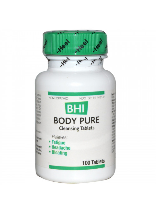 MediNatura, BHI, Body Pure, 100 Tablets