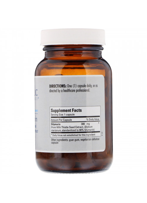 Metabolic Maintenance, Silymarin, Standardized Milk Thistle Extract, 300 mg, 60 Capsules