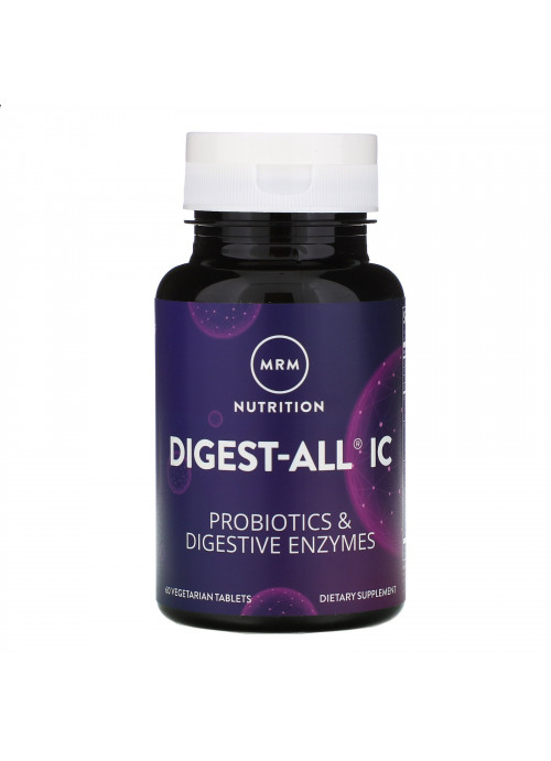 MRM, Digest-All IC, 60 Vegetarian Tablets