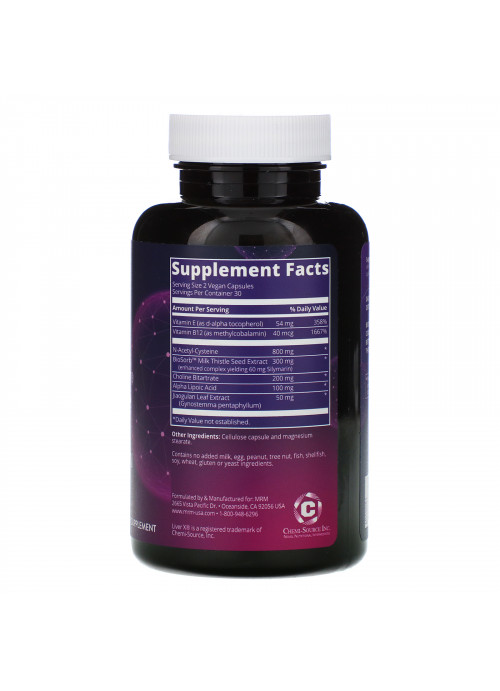 MRM, Nutrition, Liver X, 60 Vegan Capsules