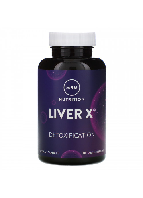MRM, Nutrition, Liver X, 60 Vegan Capsules