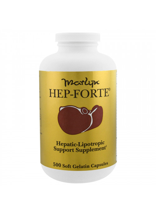Naturally Vitamins, Marlyn, Hep-Forte, 500 Soft Gelatin Capsules