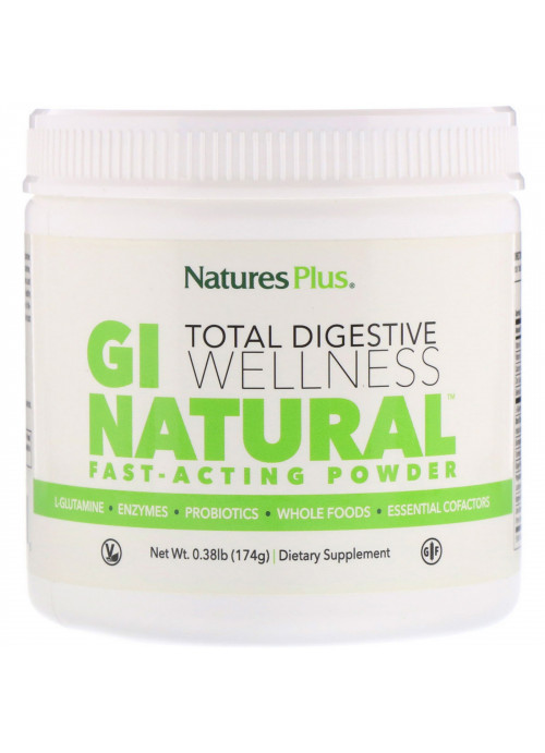 Nature's Plus, GI Natural Fast-Acting Powder, 0.38 lb (174 g)