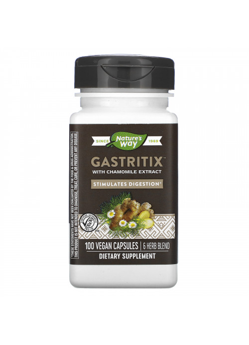 Nature's Way, Gastritix with Chamomile Extract, 100 Vegan Capsules