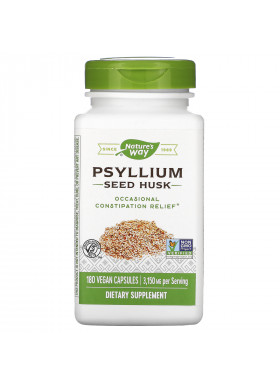 Nature's Way, Psyllium Seed Husk, 3,150 mg, 180 Vegan Capsules